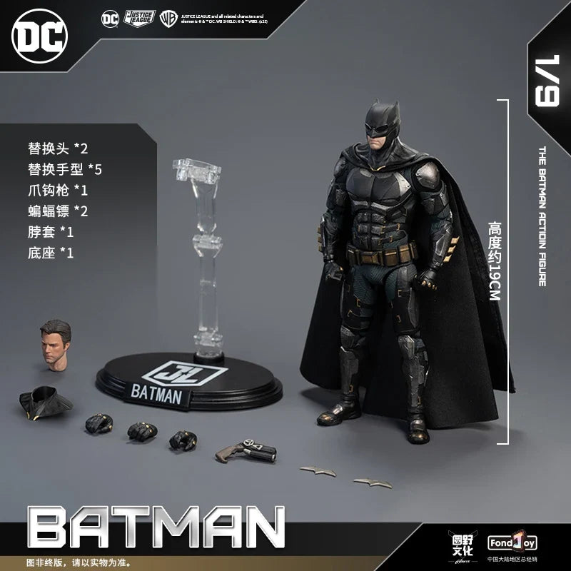 Original Fondjoy Nightmare Batman Figure 1/9 Batman Figures ZACK SNYDER'S JUSTICE LEAGUEDetective Comics The Dark Knight Model