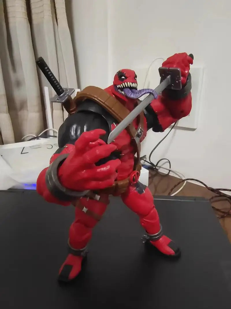 2024 New Original Marvel Legends Venompool Deluxe Exclusive 8" Action Figure Xmas Christmas Model Collectible Toy Birthday Gift