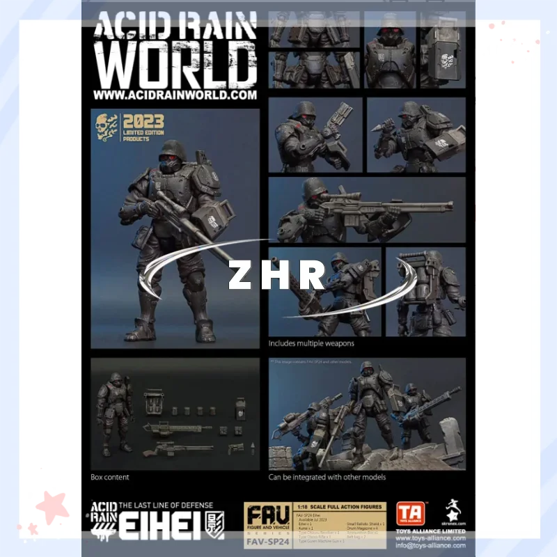 In Stock Acid Rain War FAV-SP24 Eihei Movable Soldier Model Action Figure Toy Collection Gift