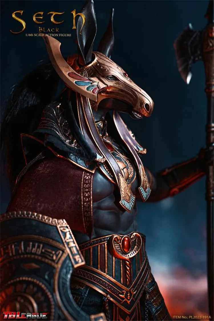 Tbleague Pl2022-191 1/6 Seth Soldier Ancient Egyptian Mythology God Of War With A Canine Body Full Set 12" Action Figure Model