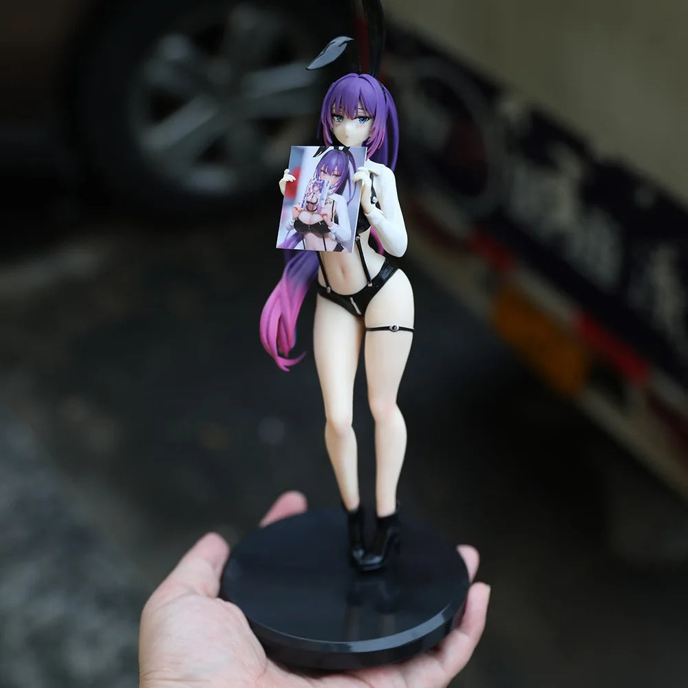 Trendy Desktop Decoration UNA Rabbit Girl Model Collectible PVC Toy Gift Anime Figure 8+ Years Old Fans Collectibles