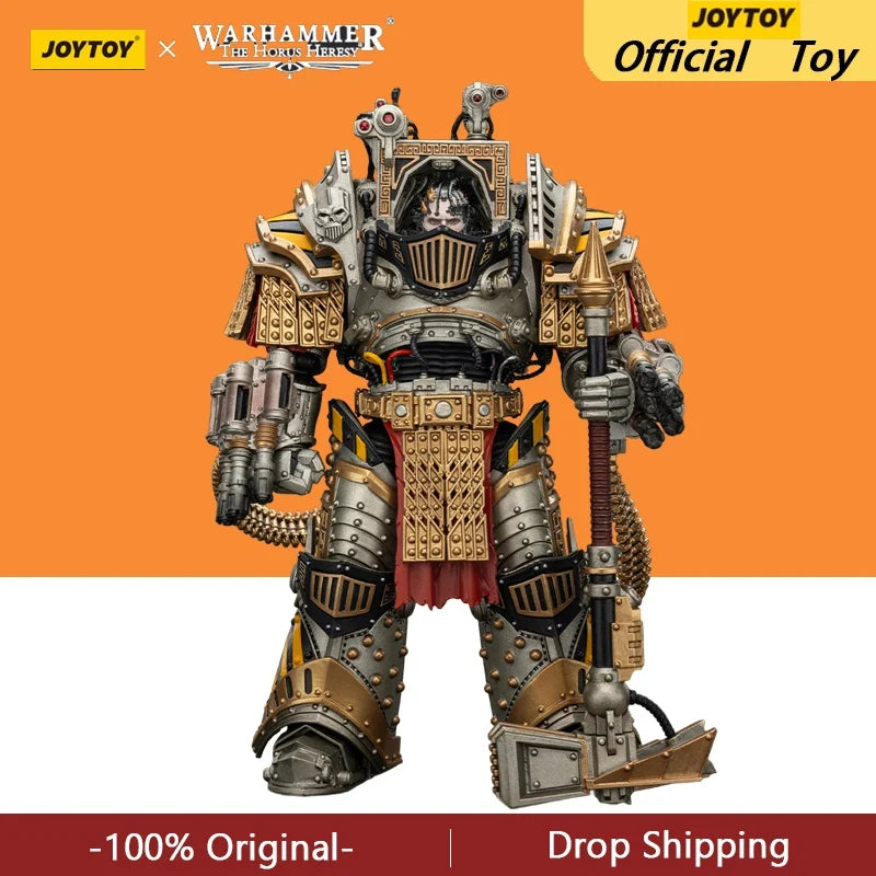 【Pre-sale】JOYTOY Iron Warrior Petulabo Primarch of The LVth Legion 1/18 Action Figure Toy Garage Collection Kit Model