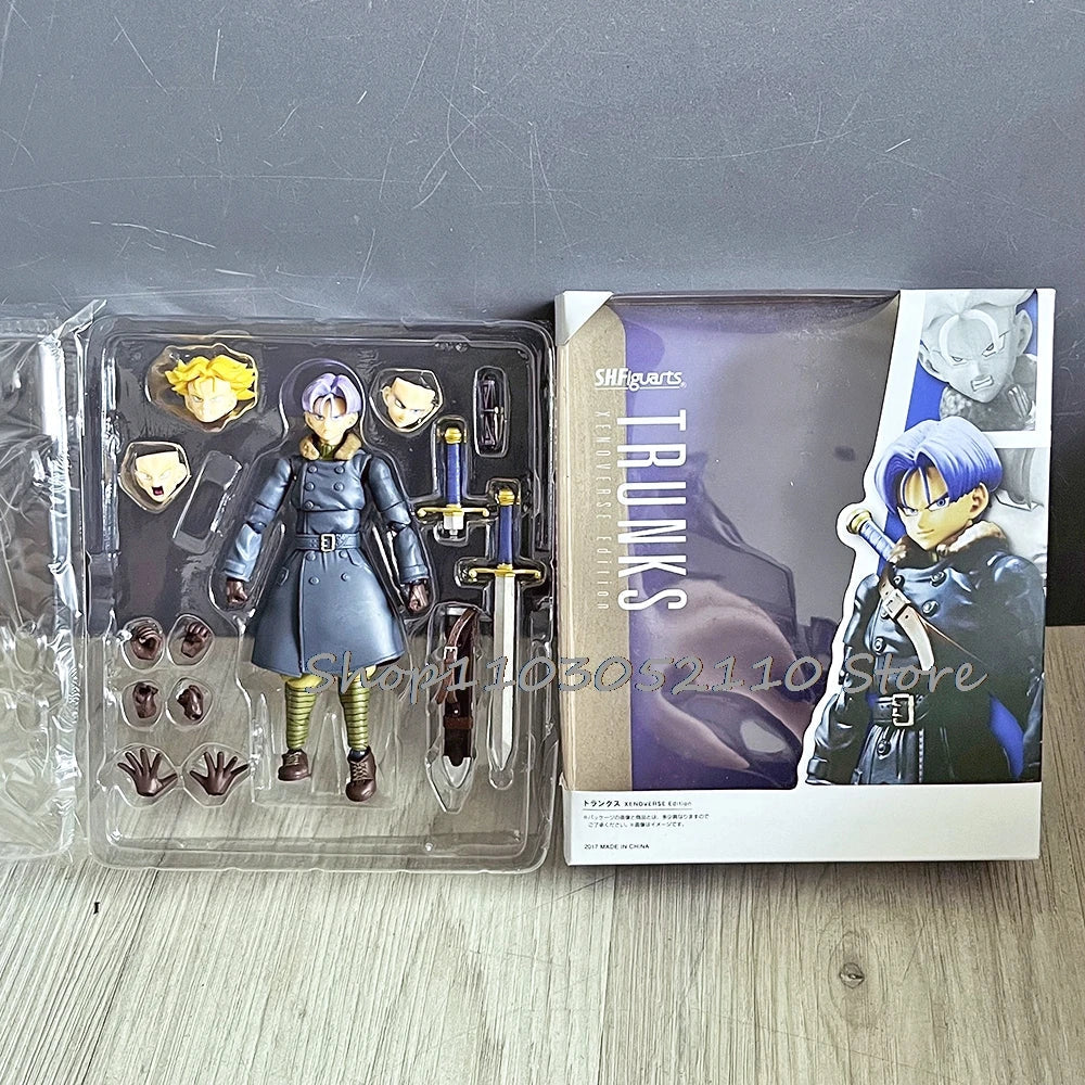Dragon Ball Z Trunks S.h Figuarts Figure Anime SHF Trunks Collection Model Toy Brithday Gifts
