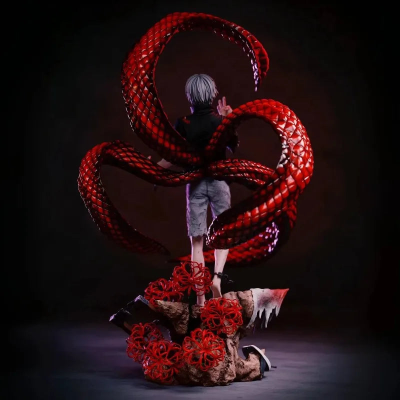 Tokyo Ghoul Anime Figures Kaneki Ken Action Figures PVC Statue Gk Desk Decoration Ornament Collectible Model Toys Gifts