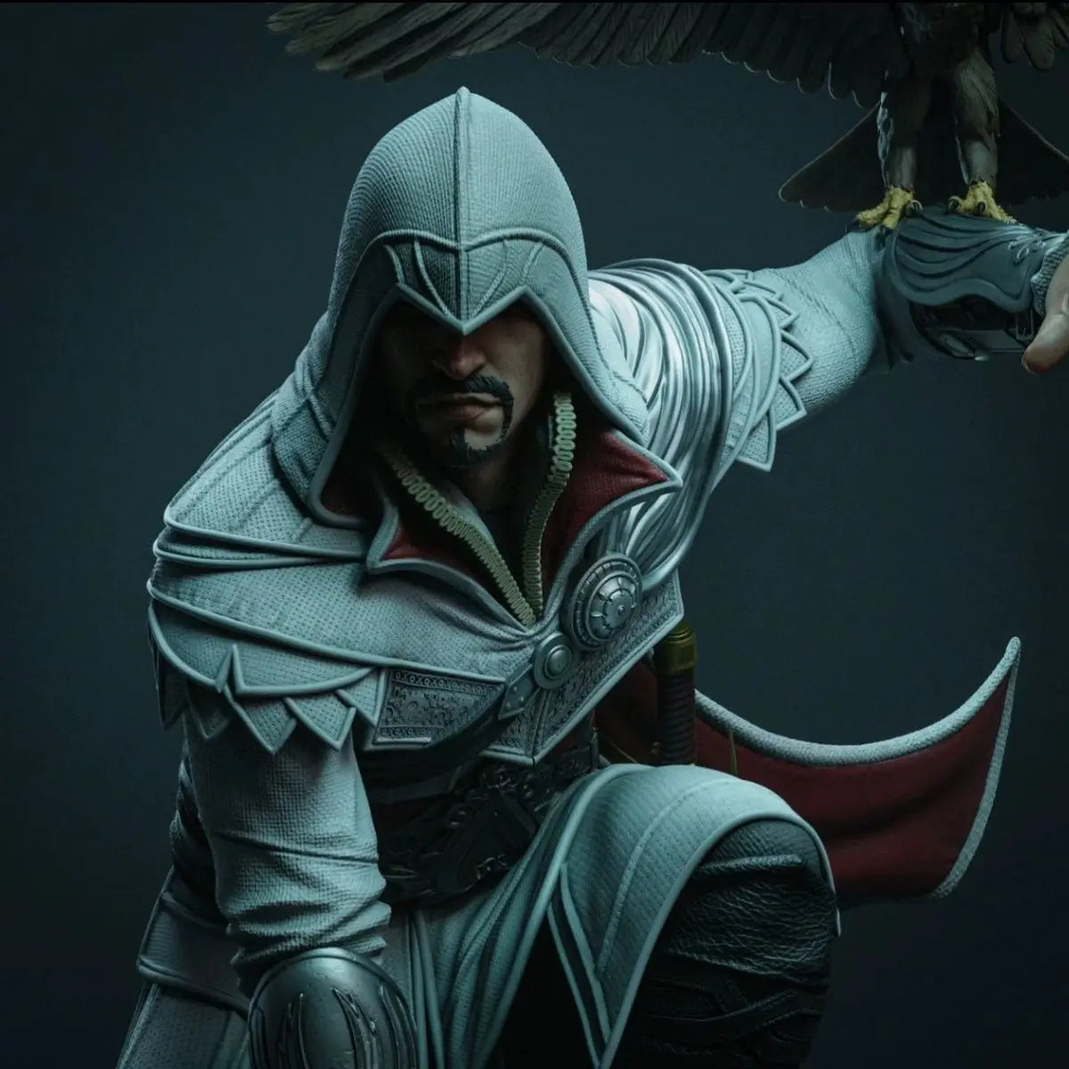 3D Printed Resin Models Creed Assassinator Aegio High-precision Mold Toy Painting Practice Ornaments