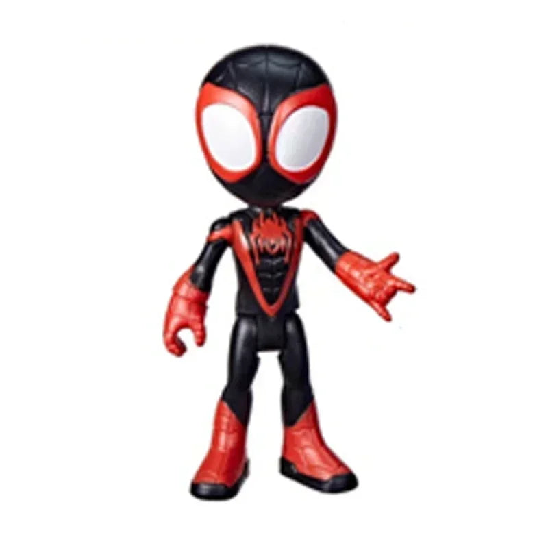 Superhero Adventures Spider-Man Spidey Man and His Magical Friends Q Version Action Figure Collectable Model Toy Gift