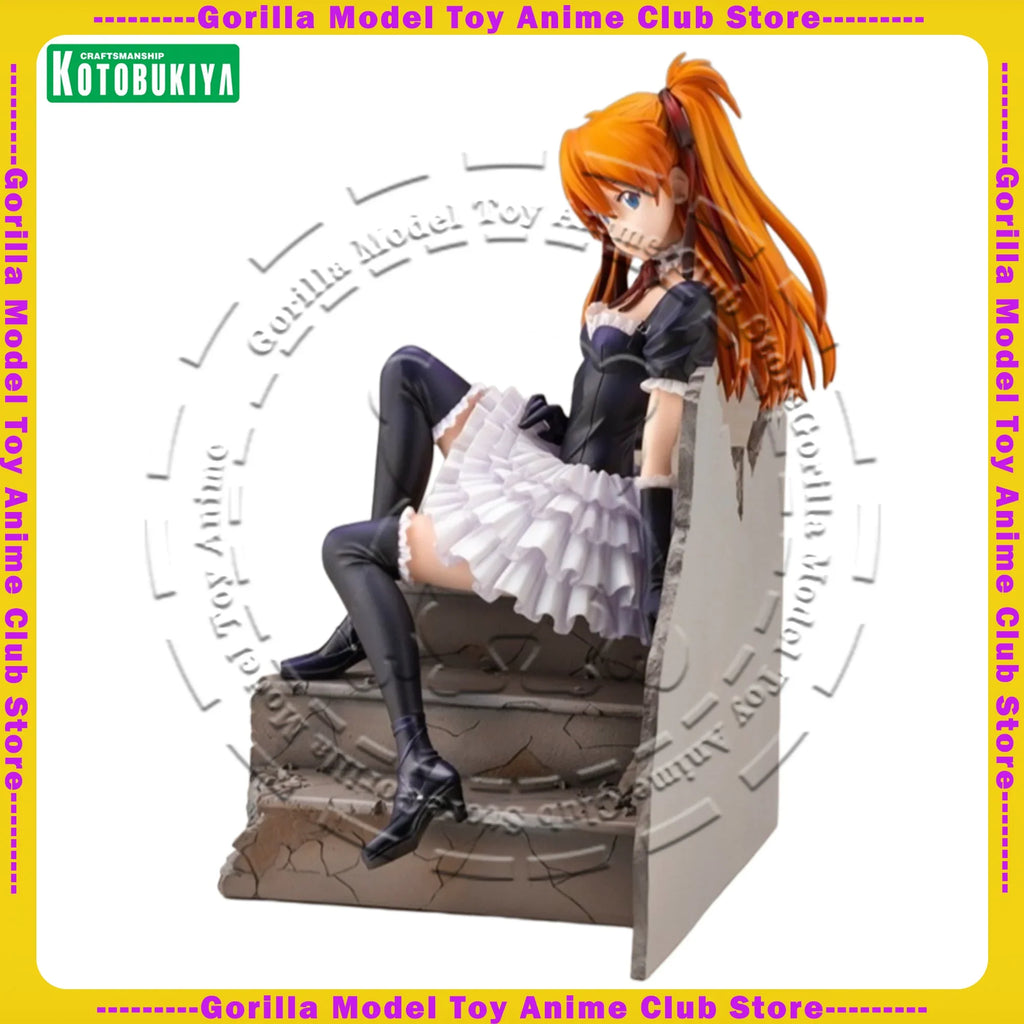 In Stock Original Genuine KOTOBUKIYA EVANGELION Soryu Asuka Langley 180mm Figure Anime Model Collectible Toys Action Figure Gift