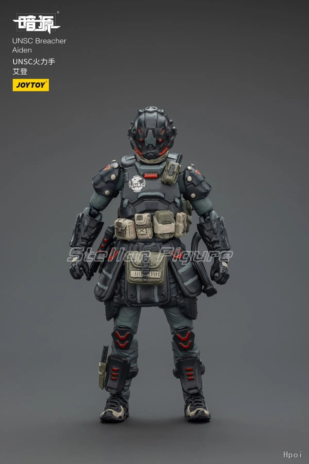 【SF】JOYTOY Warhammer Dark Source 1/18 Action Figure UNSC Breacher Aiden Mech Model Toys Gifts Collection Ornaments