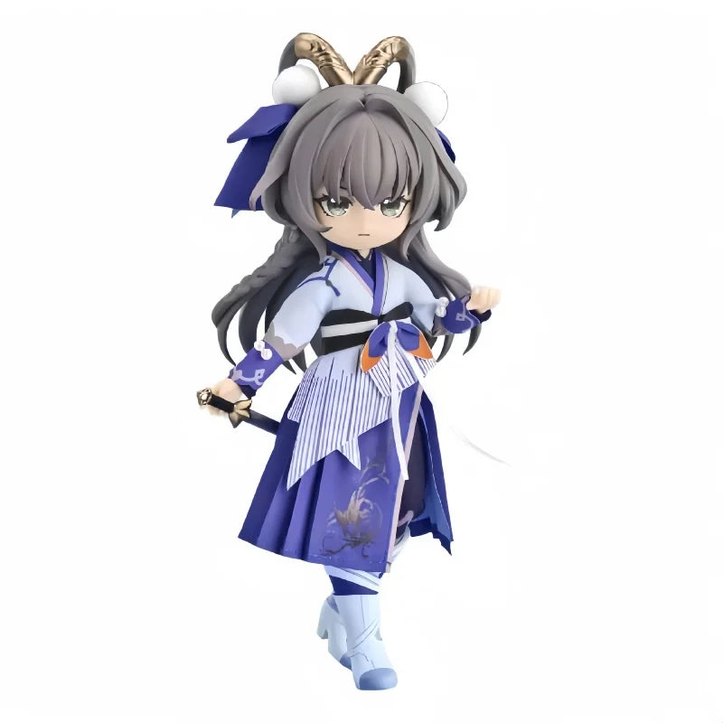 Original VSINGER Vsinger Luo Tianyi Qiu Meng Tianyi 18CM Collection Anime Doll  1/12 mjd Scale Action Figure Toys Chinese classi