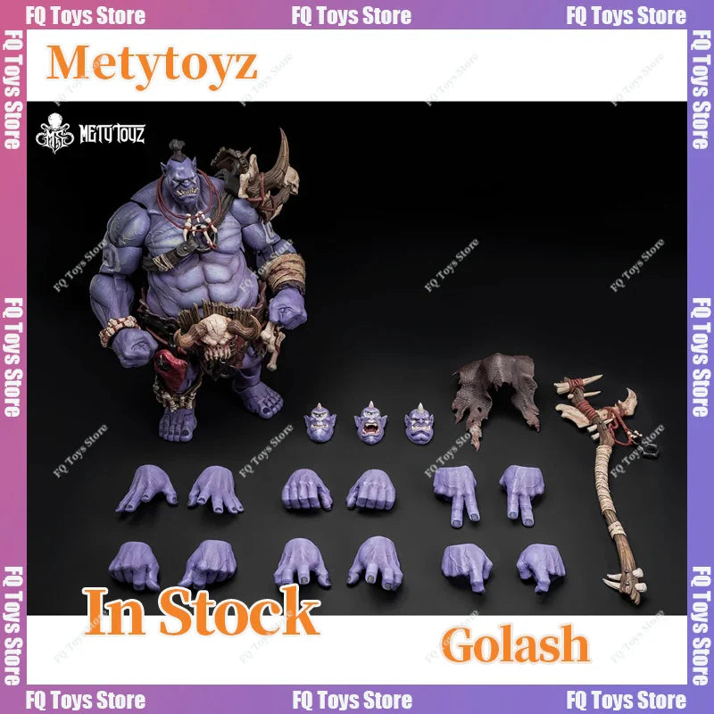 In Stock HIPLAY Metytoyz 1/10 Adventurer's World Crusher Ogre Mage Ancient Rune Prophet - Golash Action Figure Toy Gift