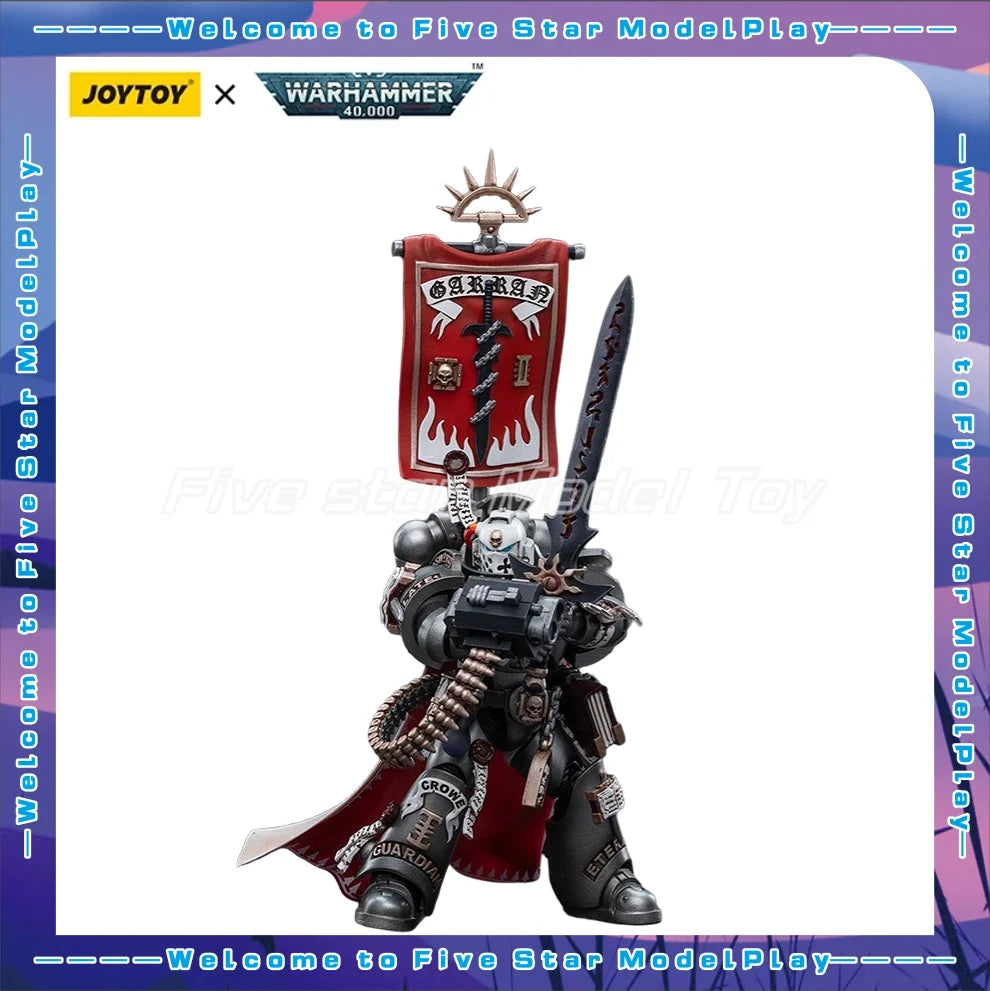 【In stock】Original JOYTOY Grey Knights Castellan Crowe 1/18 Action Figures Anime Models Toys Gifts Collection