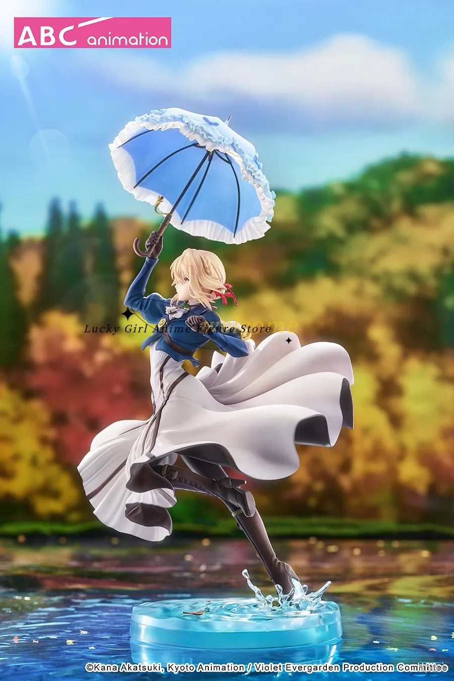 '-In Stock Original GSC Violet Evergarden Evergarden  35cm Animation Statue Doll Model New Product 1/7 Figure Collection
