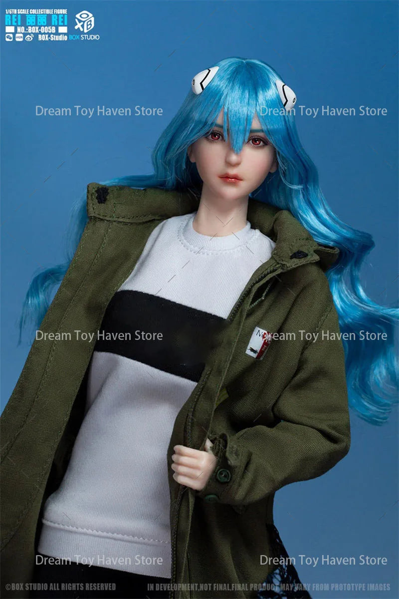 BOX STUDIO BOX-005AB 1/6 Scale Weibliche Rei Klassische Anime Kriegerin 12-Zoll-Actionfigur Sammlermodell Spielzeug