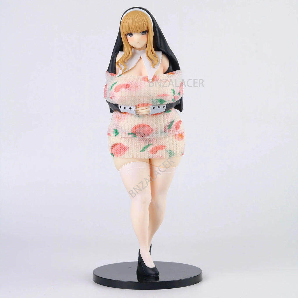 BNZALACER Hentai Figure 1/6 PVC  - Fat Nun Insight Figure Ecchi Sexy Waifu Anime Girl Figure Collection For 18+ Gift
