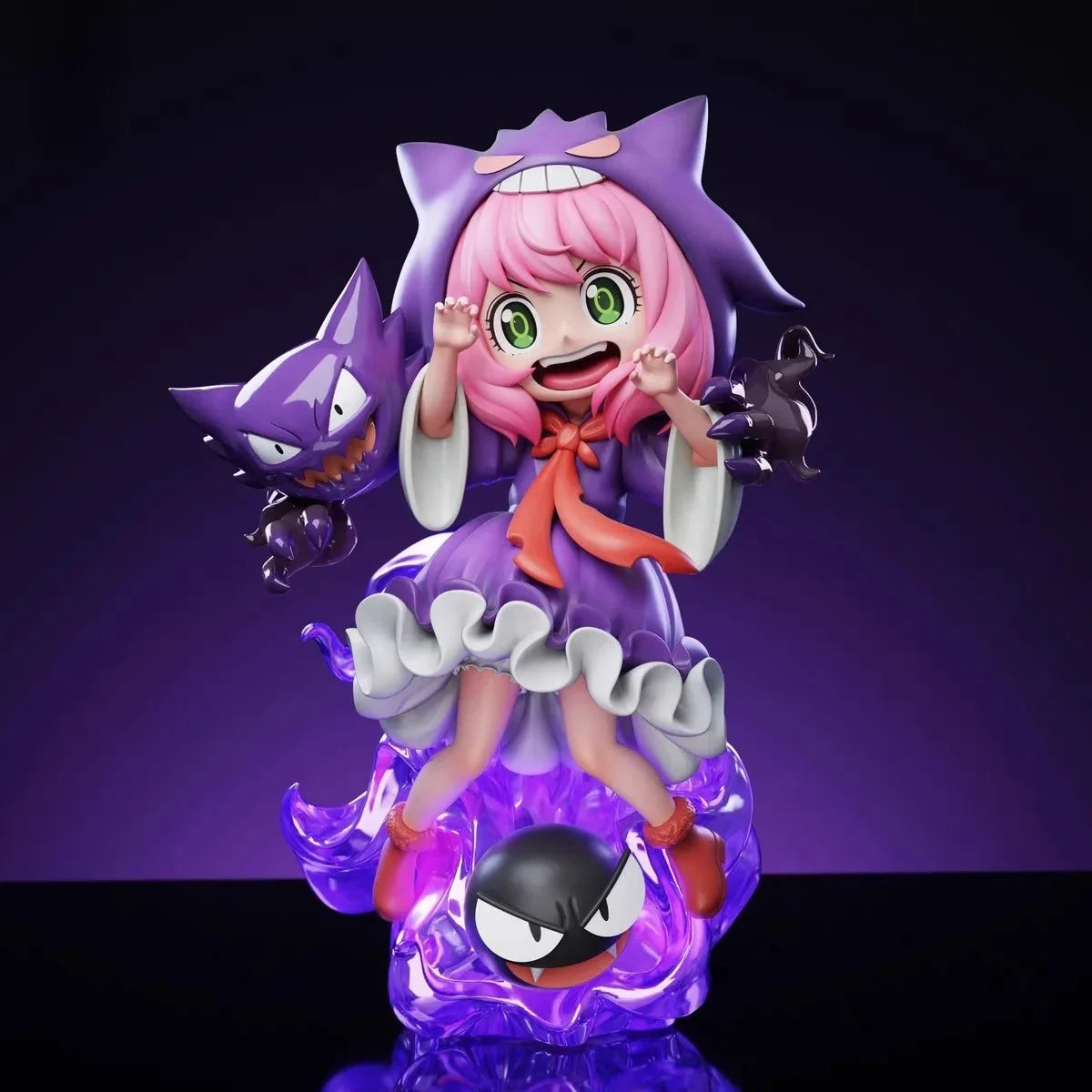 Anya Cos Ghost Girl  in the House Figurine Collectible Model Gift Static Design Doll for Adults over 8 Years Old