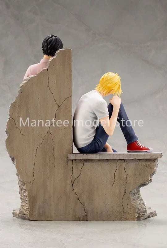 Kotobukiya Original ARTFX J BANANA FISH Ash & Eiji 1/8 PVC Action Figure Anime Model Toys Collection Doll Gift