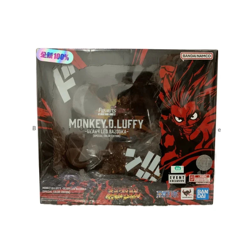 In Stock Original Bandai Figuarts ZERO EXTRA BATTLE Series Luffy Action Figures Animation Toys Collector Anime Hobby Gifts Model