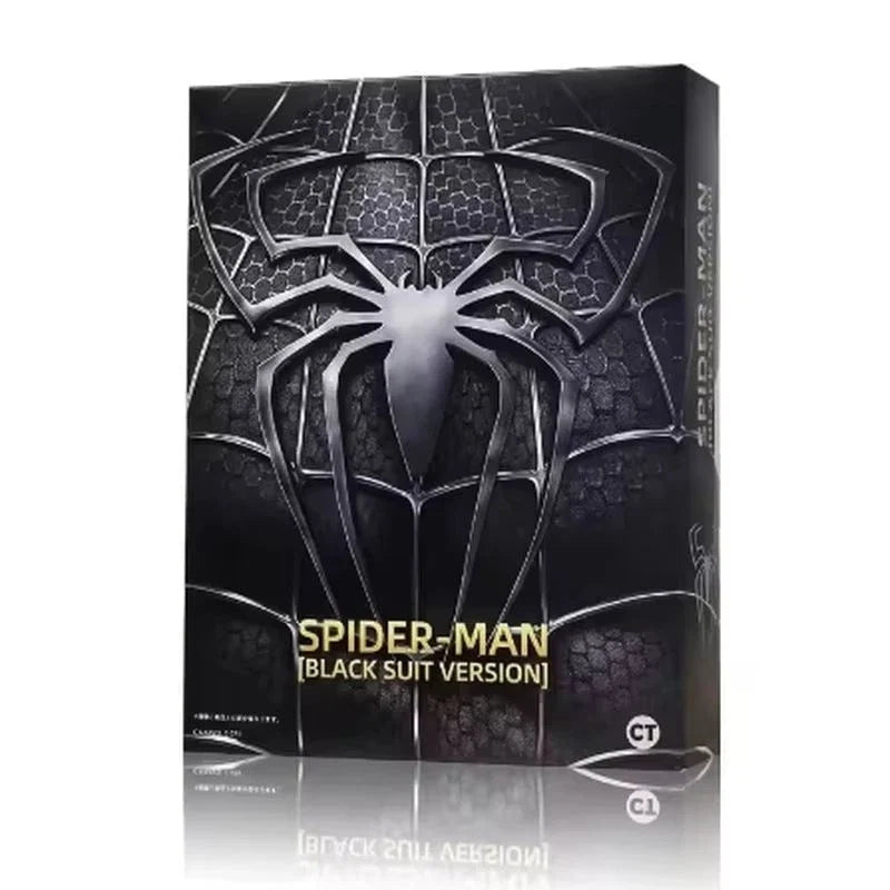 Marvel Comics Spider-Man 3 Hero No Return Toby Maguire Black Suit Peter Parker Action Figure Toy Collectible Model Gift