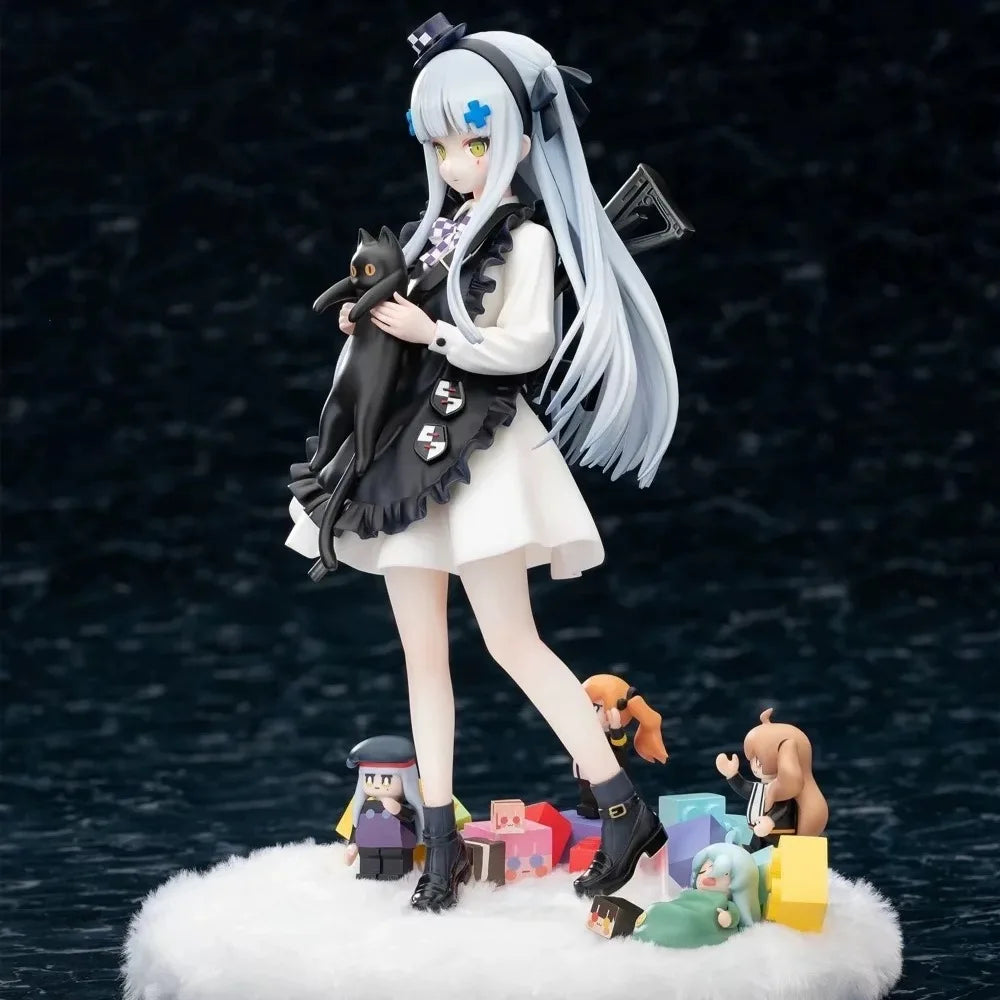 Girls' Frontline Figure HK416 Black Cat's Gift Version Anime Collectible PVC Statue Cute Character Display Model Gift