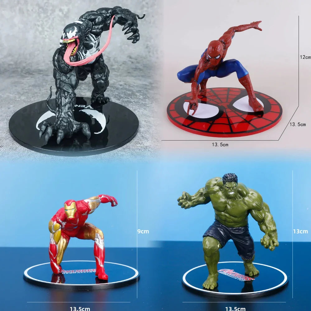 HEISS 2026 Neueste Venom massive PVC liegende Position Venom Bösewicht-Allianz Spider Man Anime handgemachtes Modell Dekoration Puppe
