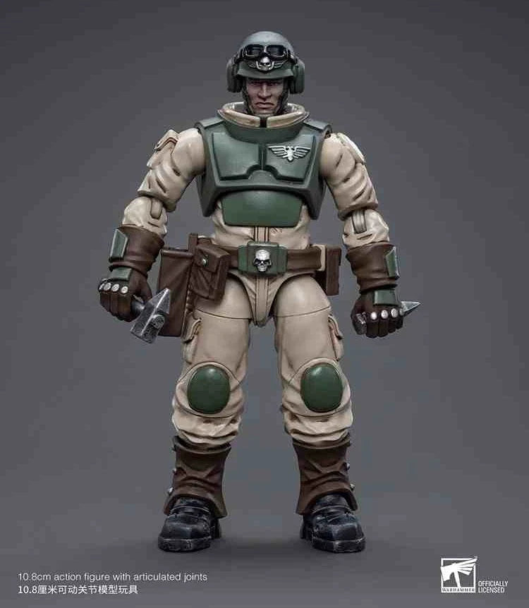 1/18 JOYTOY Action Figure 40K Astra Militarum Cadian Armoured Sentinel Anime Model Toy