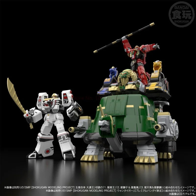 Original Bandai Smp Five Star Squadron Star Turtle Big Infinite Super Airborne Beast Mp Anime Collection Model Toys In Stock