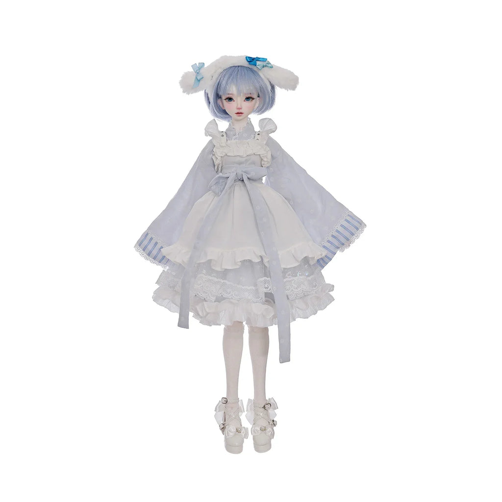 ShugaFairy Sano Original Bjd Doll 1/4 Head Bariy New Kimono Style Anime Girl Joint Toys Fullset