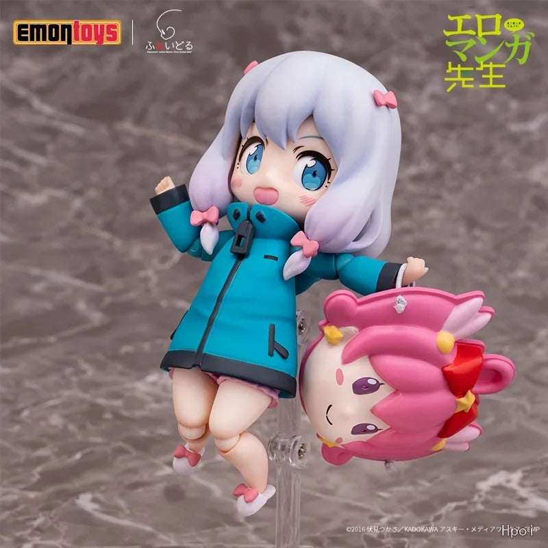 Emontoys Original FAI Mobile Series Erromanga Teacher and Izumi Mist Q-Version Humanoid Toy Model Ornament Exquisite Giftcollect