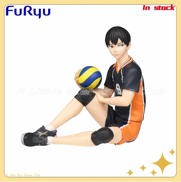 In Stock Original FuRyu Volleyball Boy Noodle Stopper Kageyama Tobio Anime Figure Model Collection Toys Ornaments Gifts