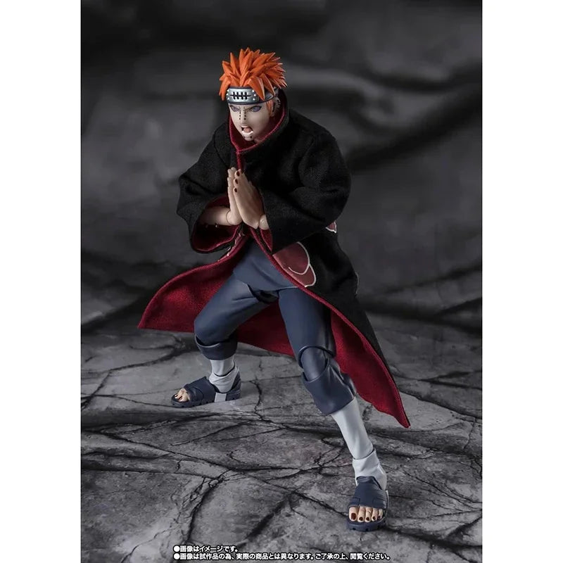 Original Bandai S.H.Figuarts Shf  Shippuden Pain Tendo In Stock Anime Action Collection Figures Model Toys