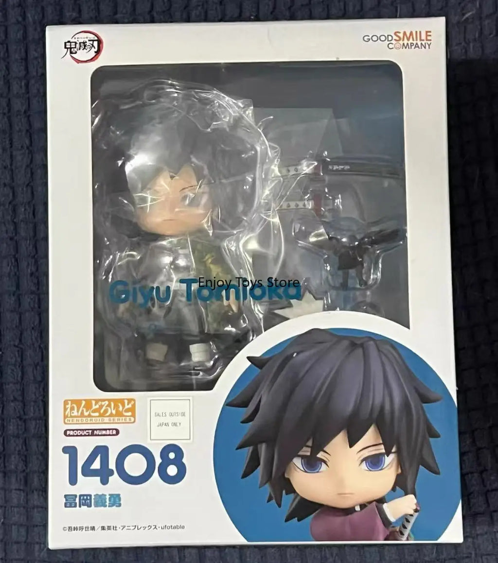 In Stock GSC Clay Man 1408 Demon Slayer: Blade of Demon Slayer Water Pillar Tomooka Yoshiyuki Q Version Can Be Done By Hand