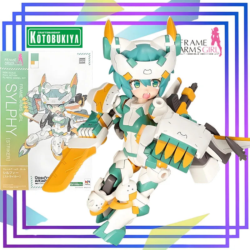 Kotobukiya Original Frame Arms Girl Series《Sylphy [Striker]》Anime Action Figure Assembly Model Toys Collectible Model