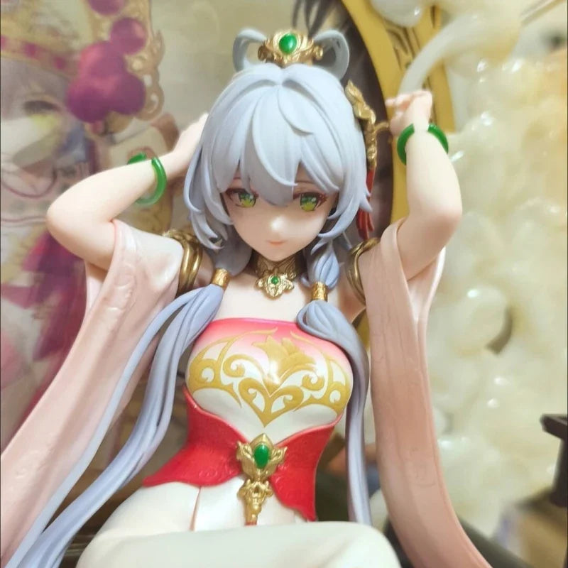 In Stock 28.5 Cm Vsinger Luo Tianyi × Bearpanda 1/6 Scale Standard Figure - Mulan Ci Ver. With Bonus Model Toy Gift