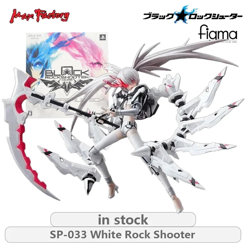 Max Factory Original FIGMA Black Rock Shooter  Series SP041 Black Rock Shooter\SP040 BRSB Anime Action Figure Model Toys