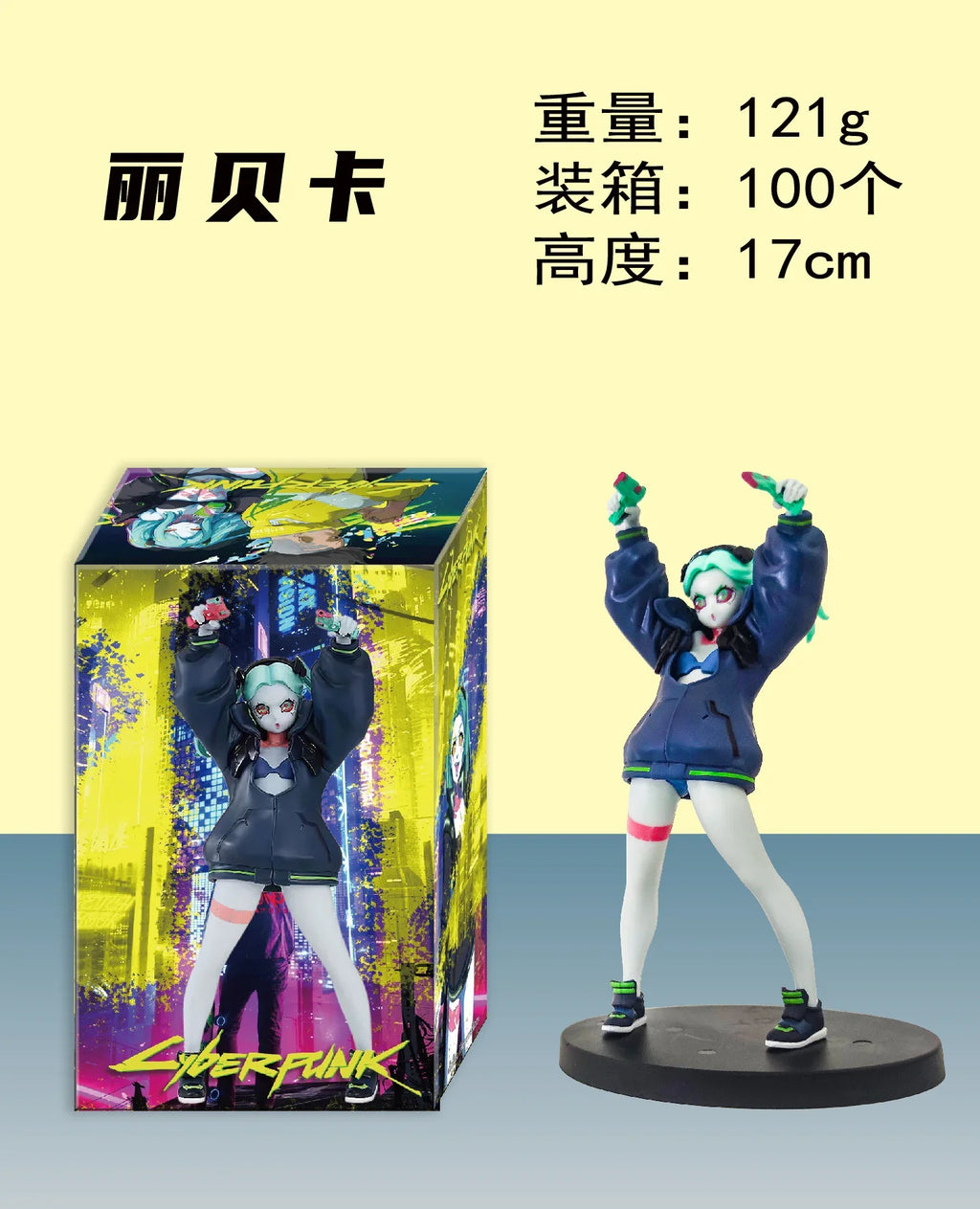 Cyberpunk Edgerunners Lucy David Rebecca Anime Figure Model Collectible Art Toy For Desktop Bookshelf Decoration Anime