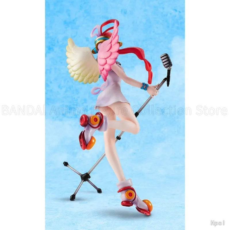 Original MegaHouse Portrait.Of.Pirates ONE PIECE “RED-EDITION” "The Diva of the World" UTA Anime Characters Model Decoration