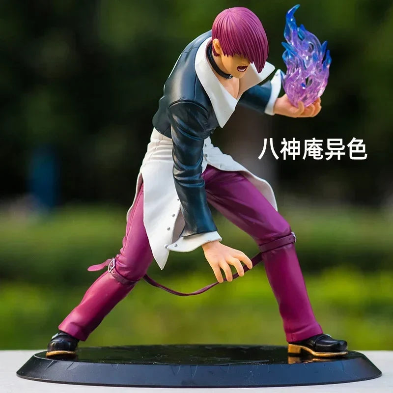 THEKINGOFFIGHTERS Action Figure Kyo Kusanagi Iori Yagami Mari Angel Game Model Ornament Toys Children Gifts