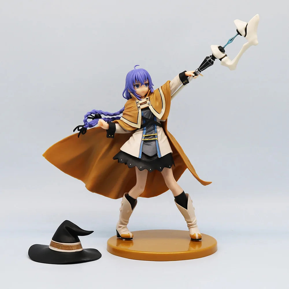 Magician Roxy Migurdia Action Figure Mushoku Tensei：Jobless Reincarnation Anime Figure PVC Adult Collection Model Doll Toys