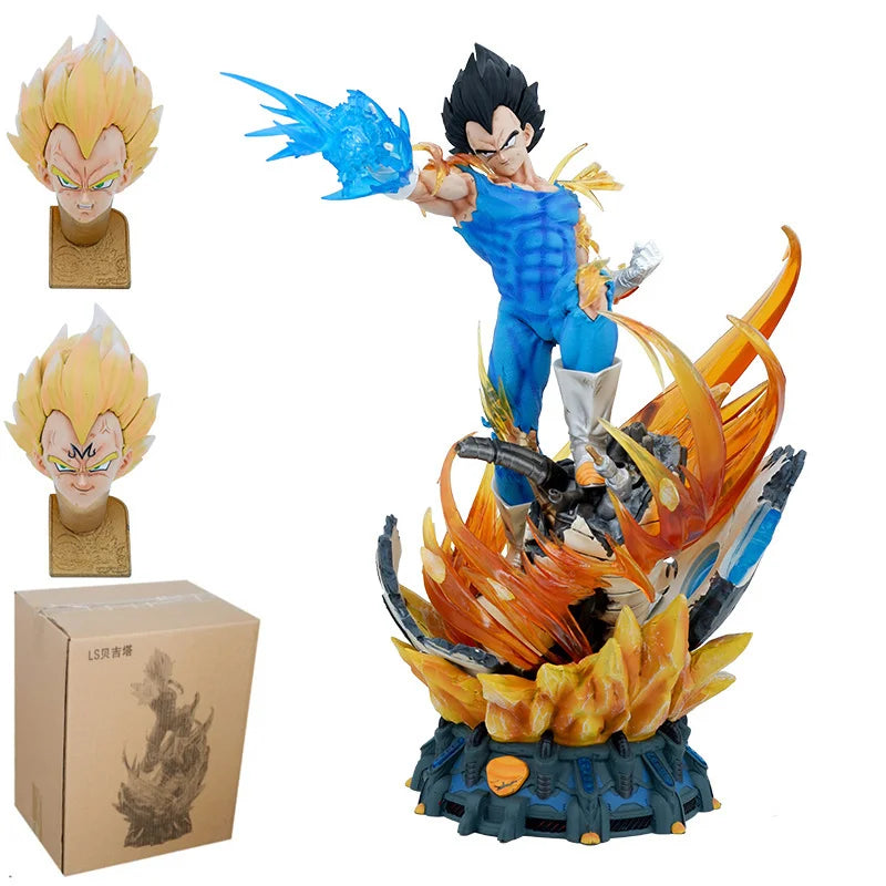 Last Sleep Studio Dragon Ball Z Vegetto SSJ3 Figure Dragonball Figurine Anime Model GK Bejitto Statue Collection Toy DBZfigma