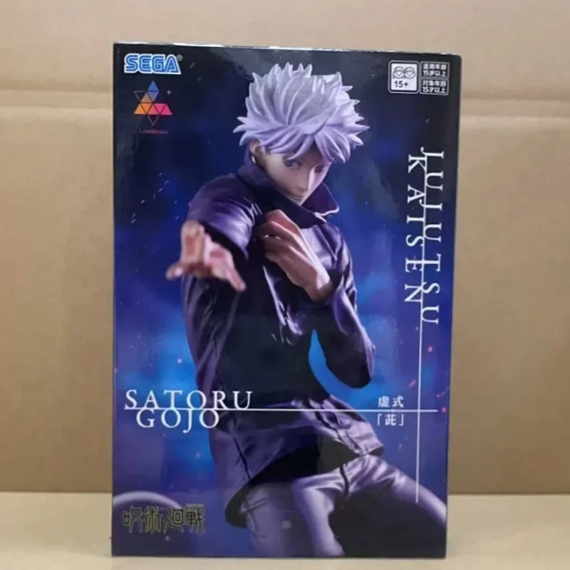 [Auf Lager] Originalmodell Sega Luminasta Jujutsu Kaisen 21cm Gojo Satoru Figur Anime Figur PVC Spielzeug Geburtstagsgeschenke Sammlerstücke