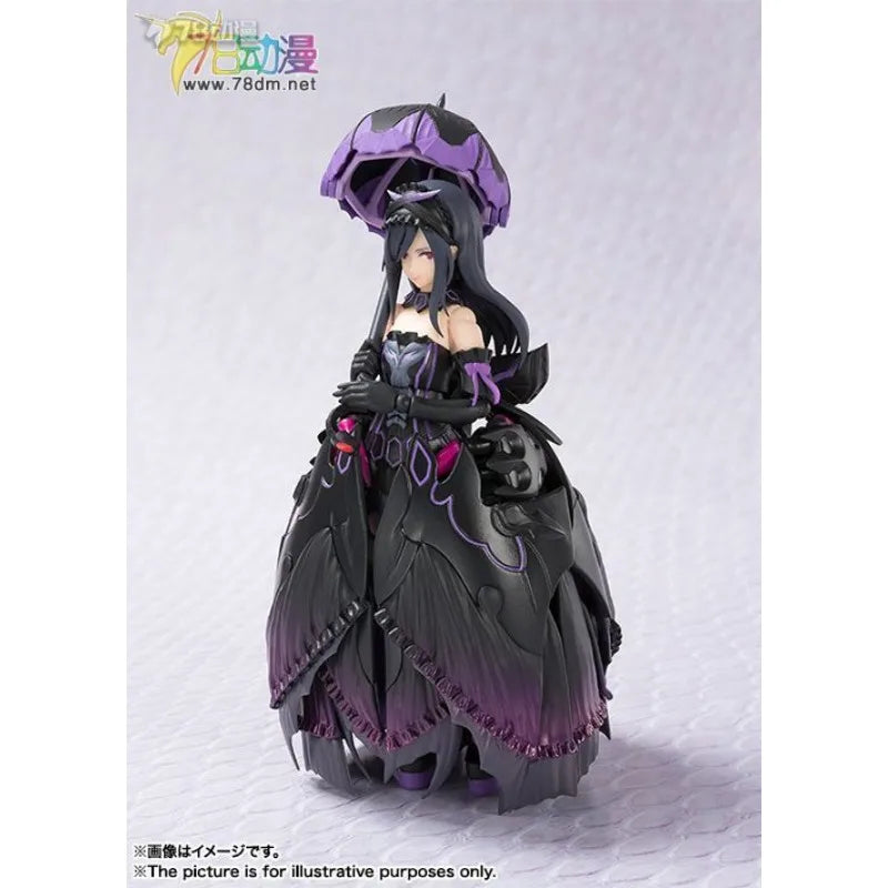 BANDAI Original AGP SERIES Soul MIX Black Eclipse Dragon Princess Anime Action Figures Toys for Boys Gift Collectible Ornaments