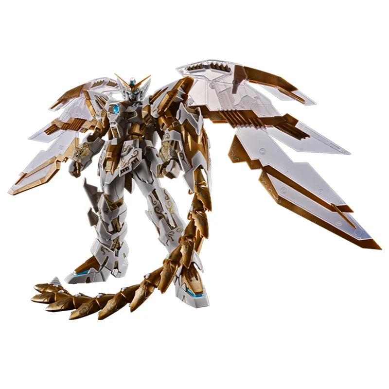 Fast Shipping Bandai Anime MG GUNDAM EPYON EW [CROSS CONTRAST COLORS/CLEAR WHITE] Original Model Toy Action Figure Children Gift