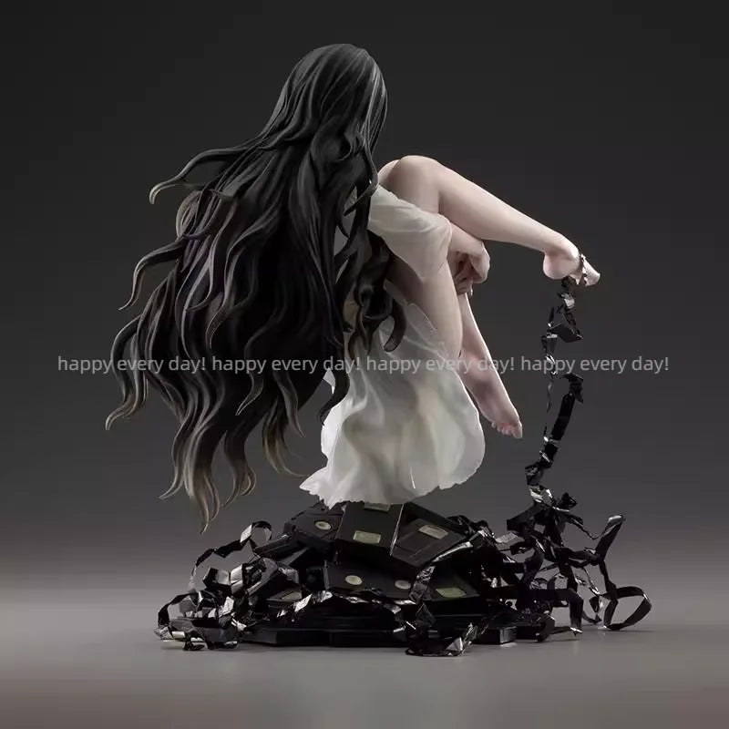 In Stock MAOSOUHOUSE Shouya HORROR Beautiful Girl Midnight Bell Sadako Figure Statue Birthday Collection Gifts