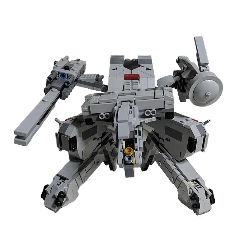 MOC Metal Gear Rex Building Blocks Model DIY MOC Icons Series 582PCS Mech Robotics Creative Kids Toys Gift Solid Assemble Bricks