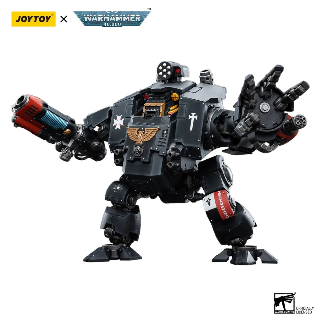 JOYTOY Warhammer 40K 1/18 Action Figure Black Templars Redemptor Dreadnought Mech Anime figures Toys