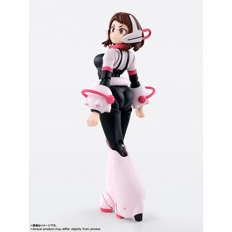 In Stock 100% Origina Bandai S.H.Figuarts Shf Ochaco Uraraka My Hero Academia  Anime Action Collection Figures Model Toys
