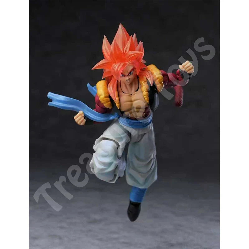 Tonsen Arttoys Kamione Studio Gogeta Figure Dragon Ball GT Super Saiyan 4 SSJ4 Gogeta Anime Action Figures Toys Kids Gifts