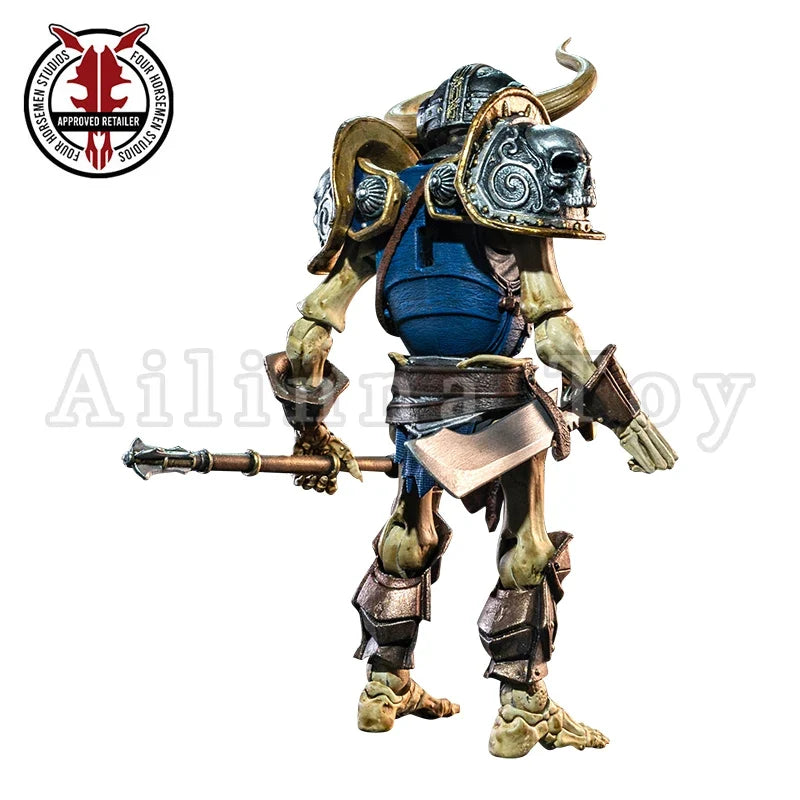 Four Horsemen Studio Mythic Legions 1/12 6inches Action Figure All-Stars 6 Skalli Bonesplitter Anime Toy