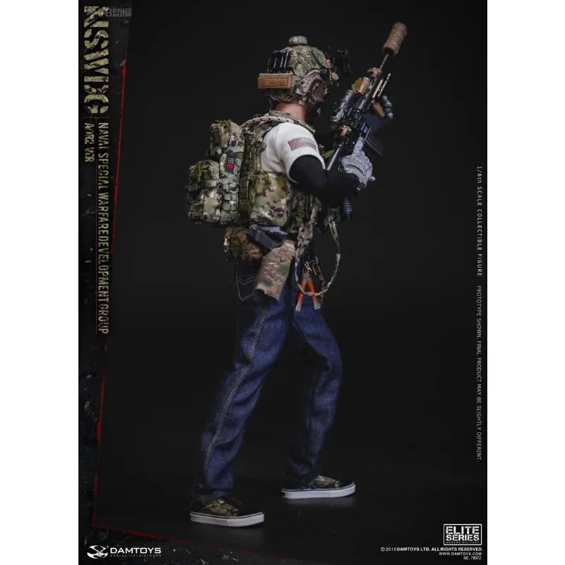 DAMTOYS Original ELITE SERIES Series US Navy Special Operations Squadron AOR2 Camouflage Version Mobile Soldier Model Collect