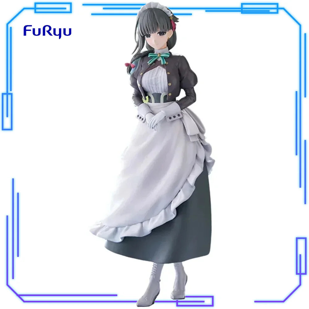 In Stock FuRyu Original Genuine Anime You Are Ms.servant Trio-Try-iT Figure Yuki Xue 20cm Collections Model Toy Figures Gift